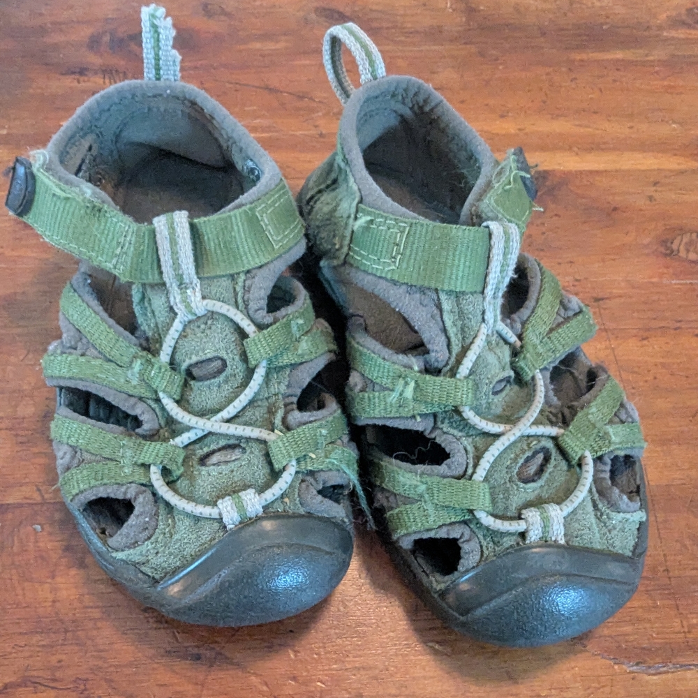 Keen Olive Green Kids Sandals